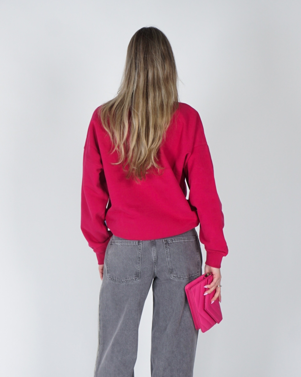 LOGO SWEATER LEX ROZE