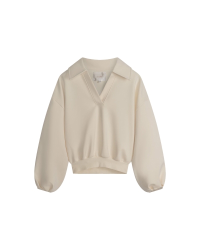 POLO SWEATER MYLENA ECRU