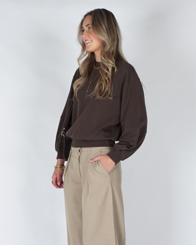 YAYA Gewassen sweatshirt met ballon 01-109130-609