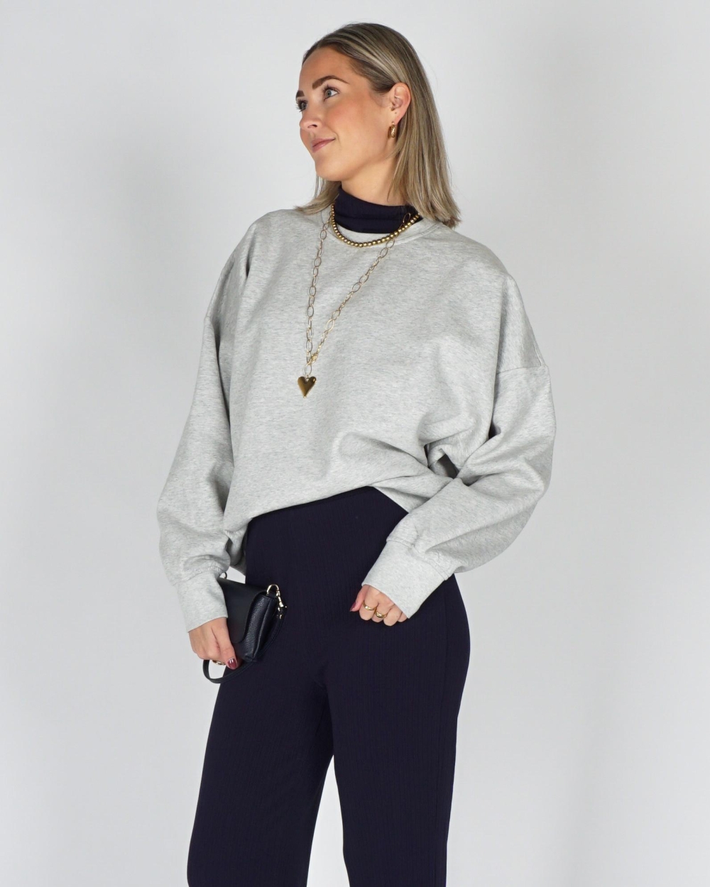 Studio Amaya MATCHA SWEATER Grijs
