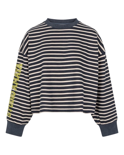 Studio Amaya WORHT IT SWEATER Marine