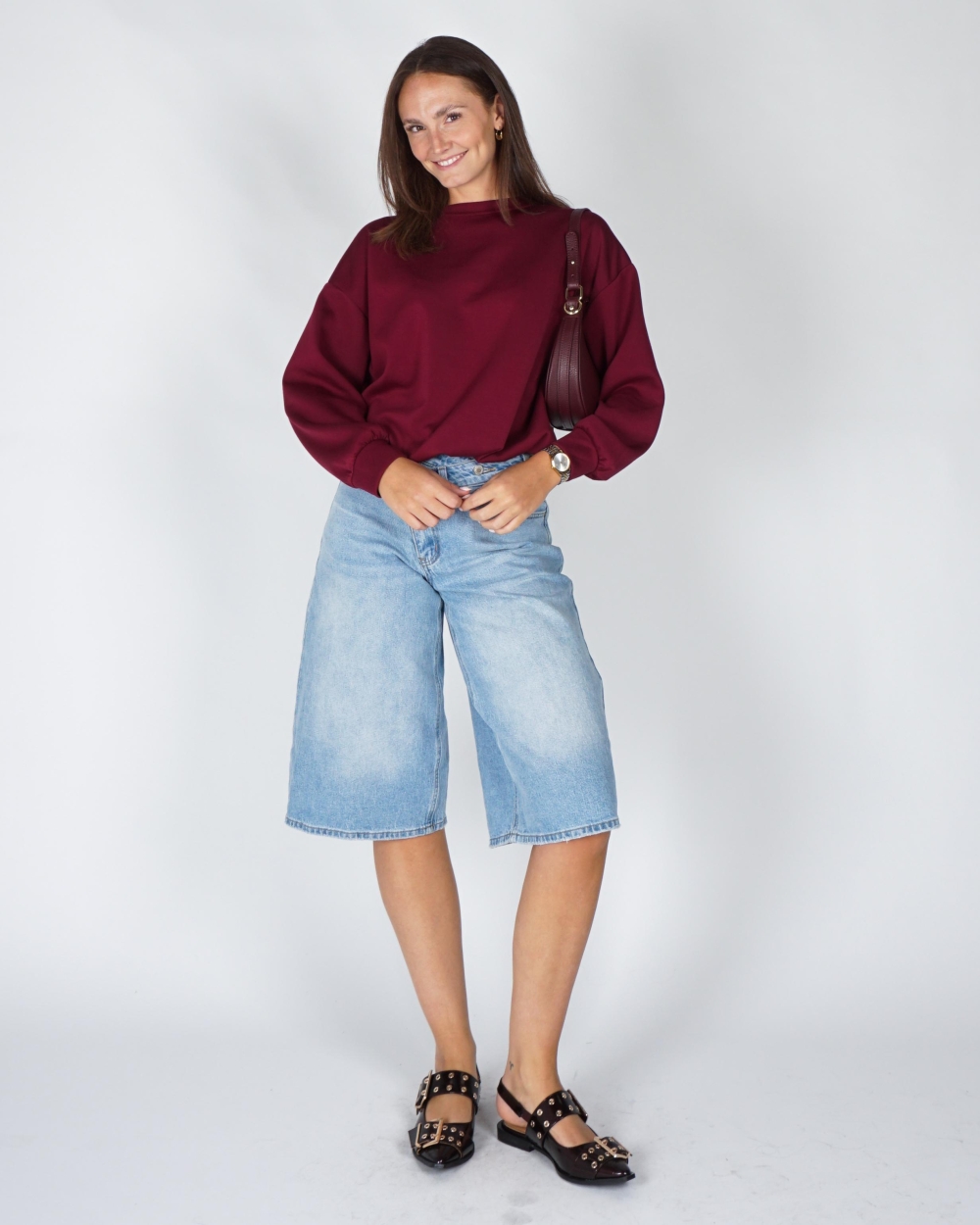 Gossip BALLON SWEATER Rood