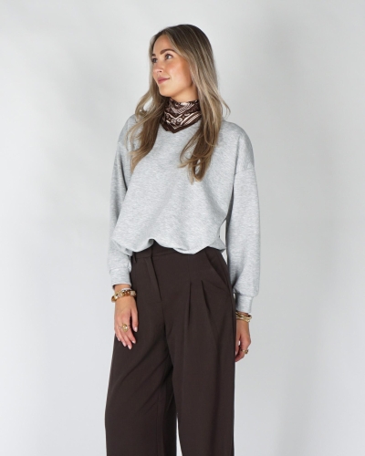 Gossip BALLON SWEATER Grijs