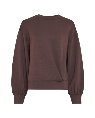 MSCH Copenhagen SWEATSHIRT BROOKE IMA Donkerbruin