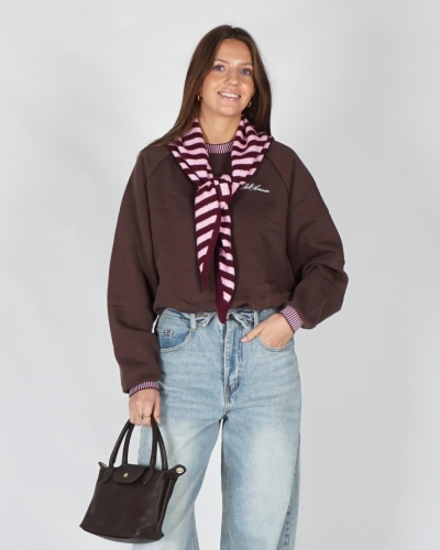 My Jewellery Club amour contrast sweater MJ16716