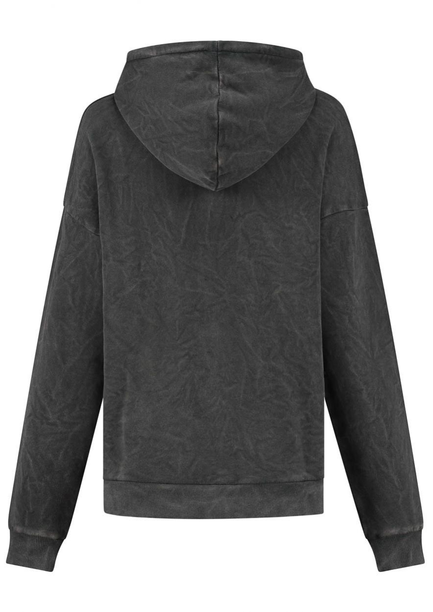 JO VINTAGE ZWARTE HOODIE MET PRINT 