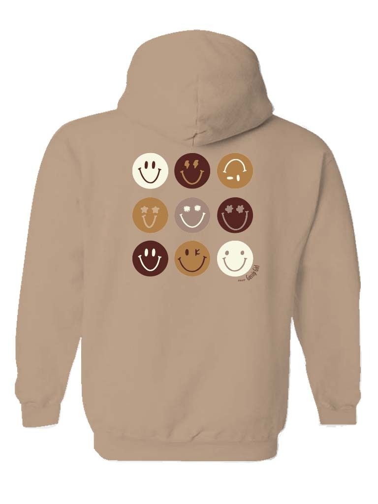 HOODIE SMILEY BEIGE