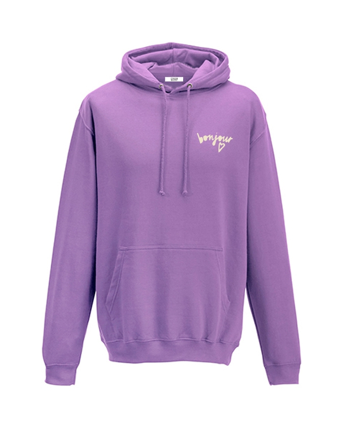 HOODIE CAFE AU LAIT LILA