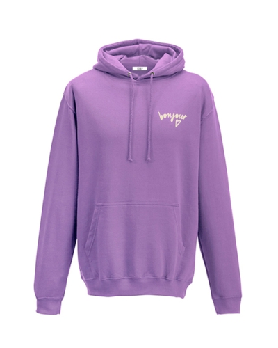 Gossip HOODIE CAFE AU LAIT LILA