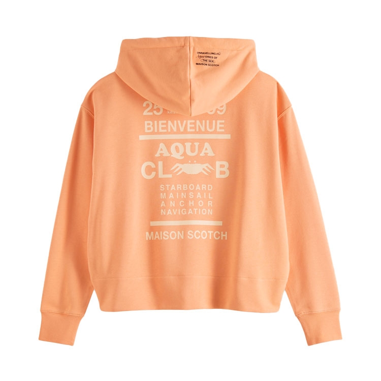 LOOSE FIT HOODIE WITH GRAPHIC AT BACK