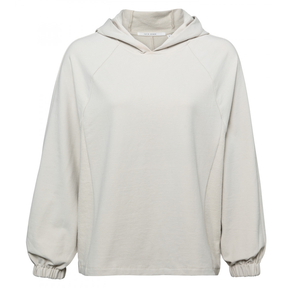 SOFT JERSEY HOODIE FOG GREY 