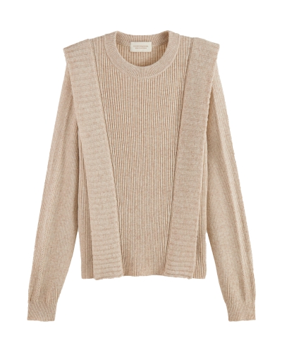 Scotch & Soda 164868 Ecru Melange