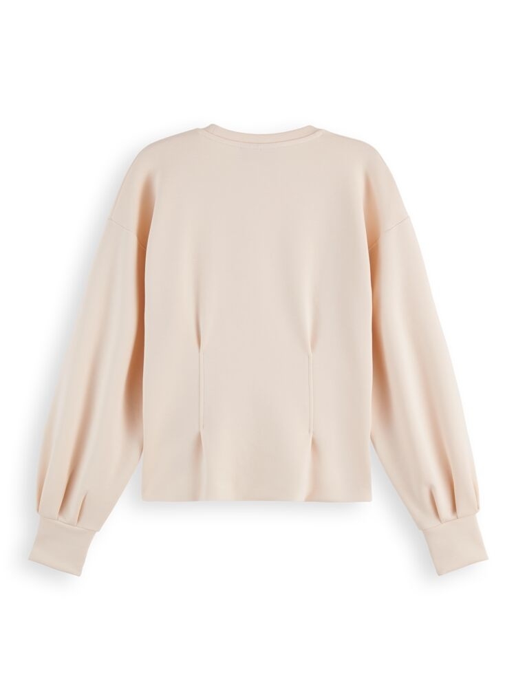 VOLUMINOUS SLEEVE SWEATER