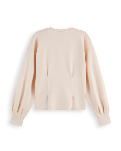 VOLUMINOUS SLEEVE SWEATER