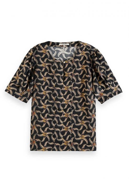 SCOTCH & SODA PRINTED TOP