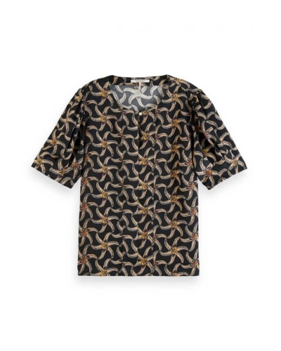 SCOTCH & SODA PRINTED TOP