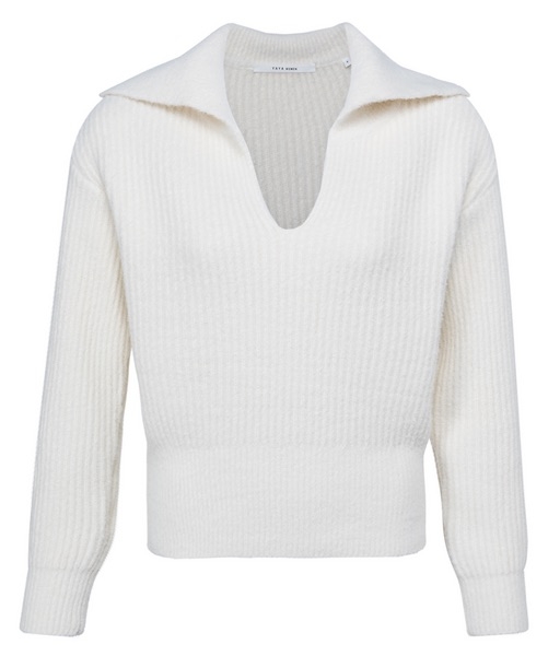 TRUI MET WIJDE KRAAG OFF WHITE 