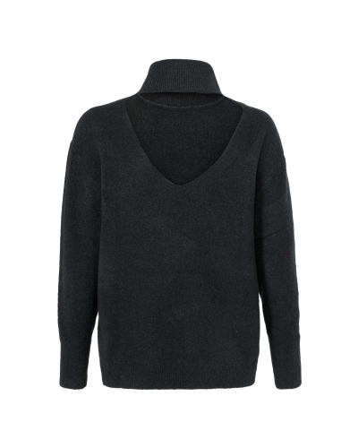Trui met open rug