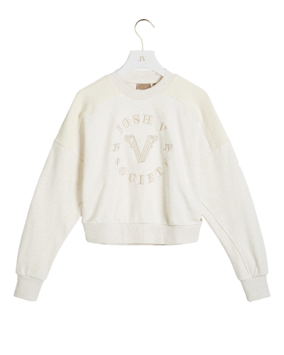 Josh V INDIANA PULLOVER WHITE 