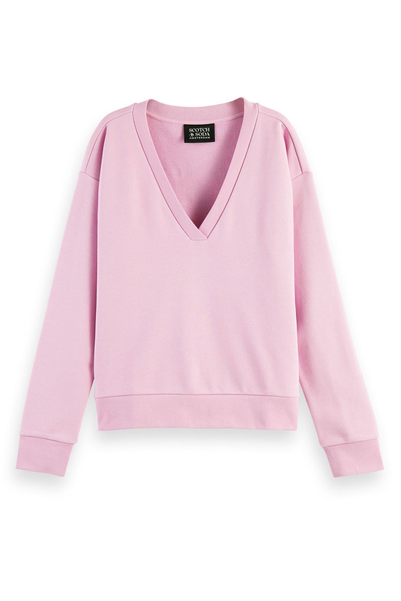 SWEATER MET V-HALS 