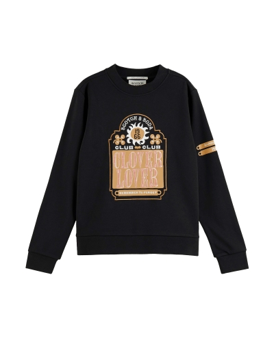 Scotch & Soda REGULAR-FIT SWEATER MET PRINT