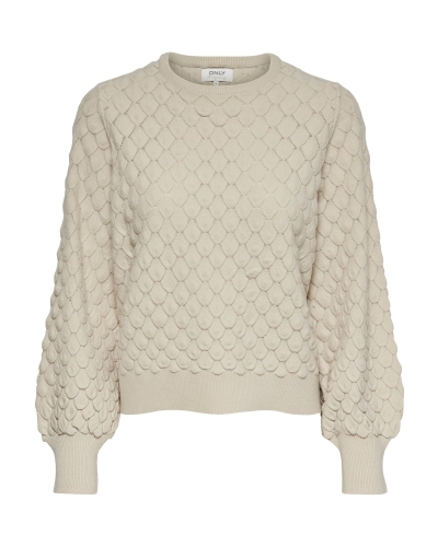 Only GILJA PULLOVER BEIGE