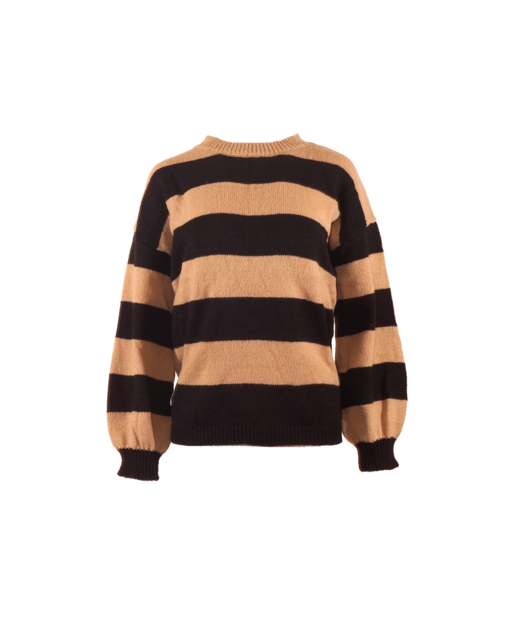 TRUI ANNA ZWART/BEIGE