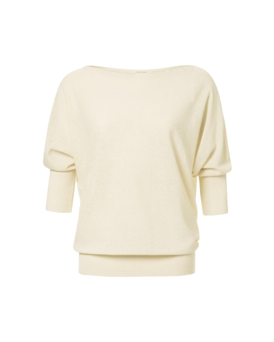 YAYA BATWING BOATNECK SWEATER