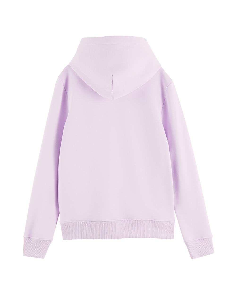 HOODIE MET ARTWORK LILA