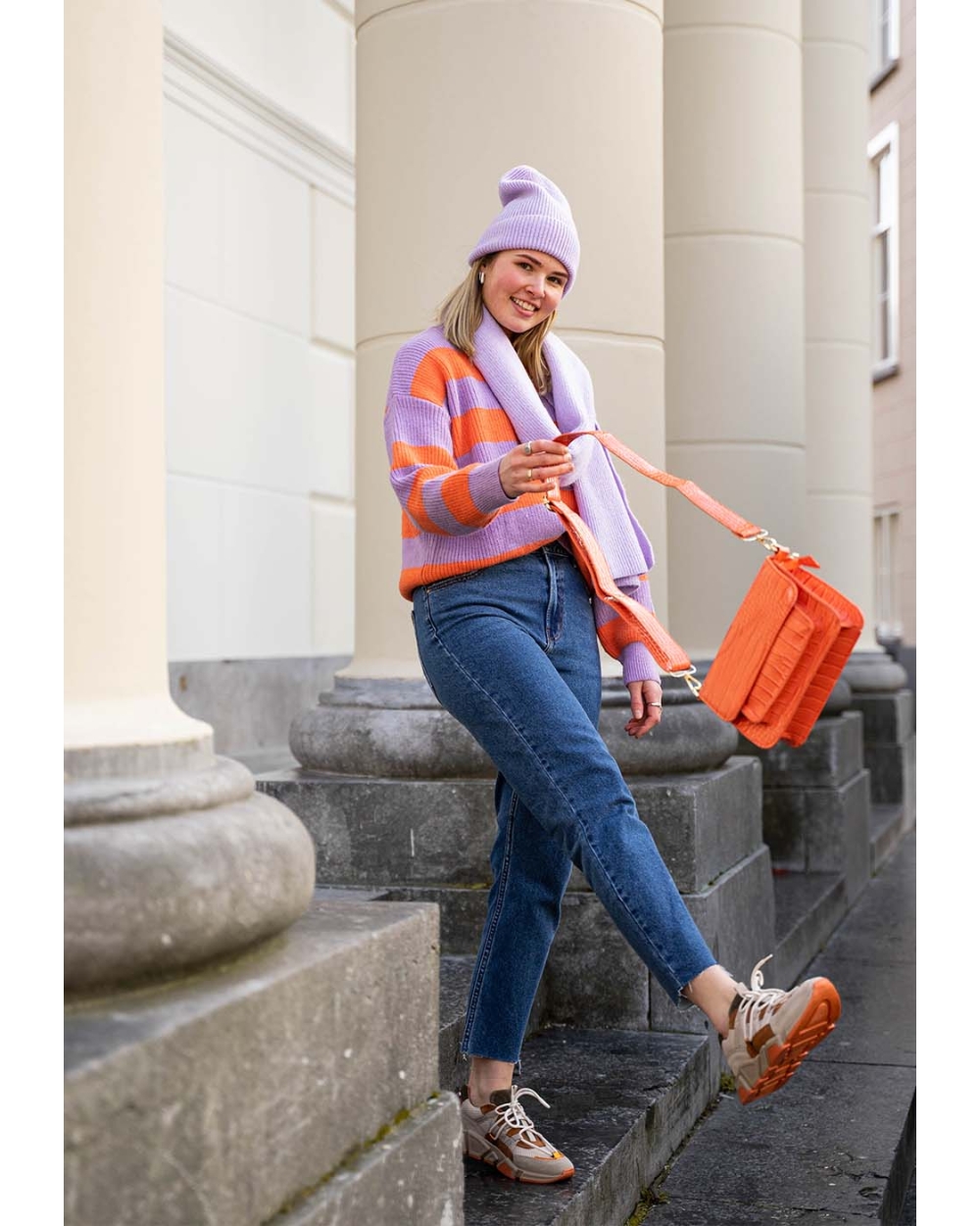 TRUI EVIE ORANJE PAARS