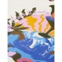 COCKTAIL PRINT CREWNECK SWEATER WIT