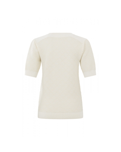 SWEATER PUFF SLEEVES WHITE