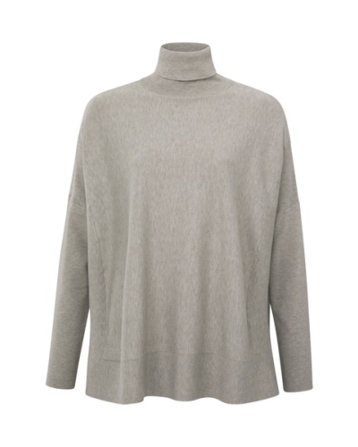 YAYA YAYA Truien 01-000125-209 TAUPE GREY MELANGE