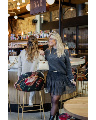 YAYA BOUCLE SWEATER LONG SLEEVE