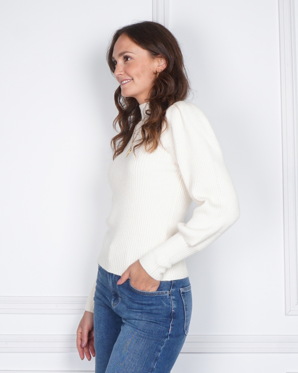 KATIA HIGHNECK TRUI ECRU