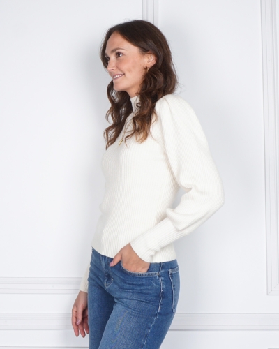 Only KATIA HIGHNECK TRUI ECRU