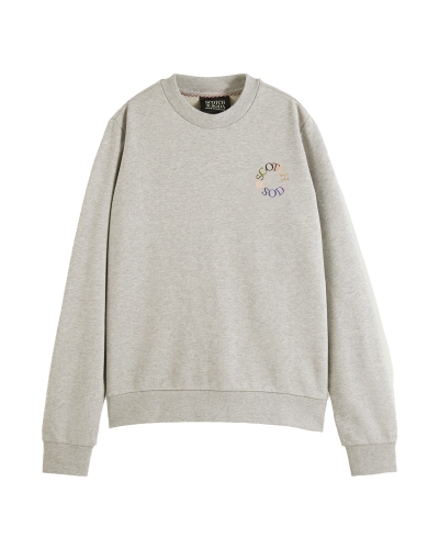Scotch & Soda SCOTCH & SODA REGULAR FIT CREWNECK SWEATER