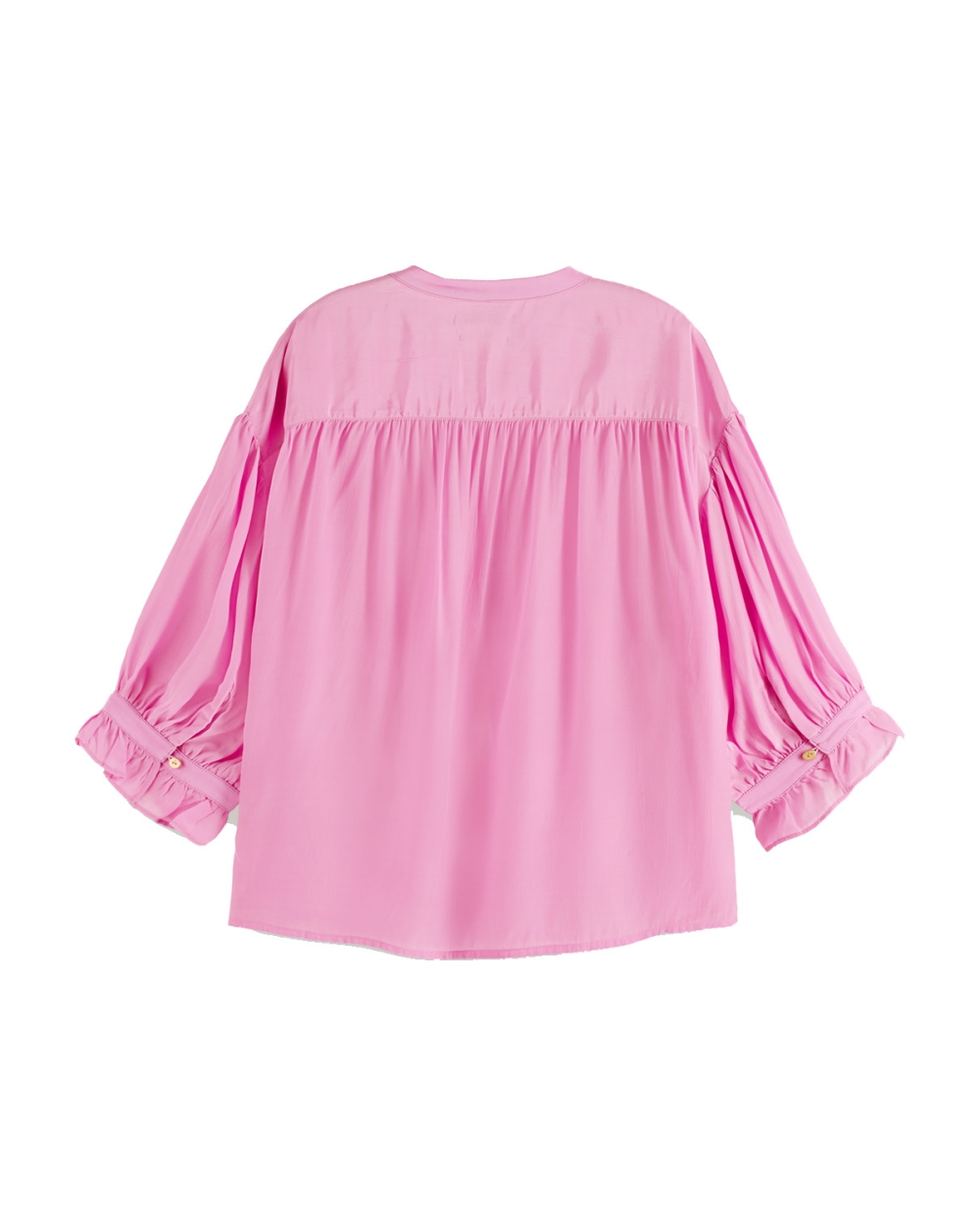 SCOTCH & SODA ELBOW SLEEVE EASY POPOVER PINK