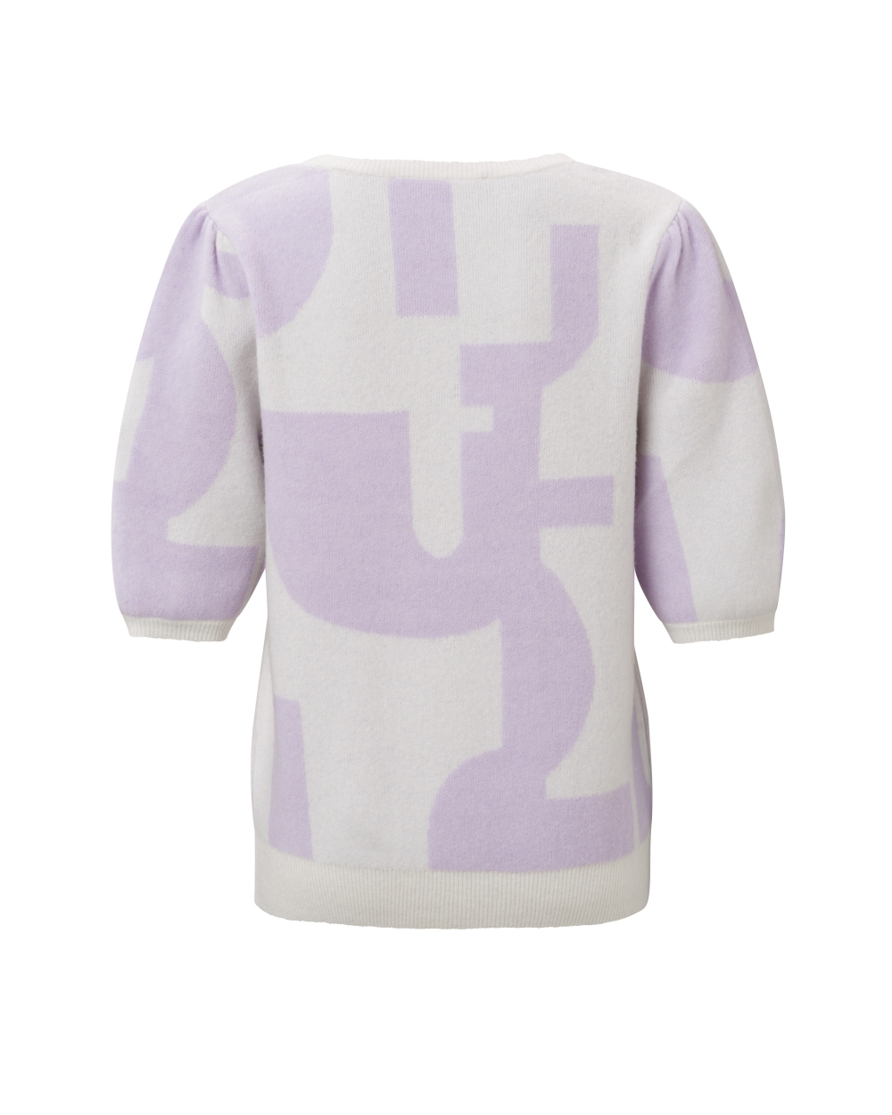 YAYA PRINT JACQUARD TRUI