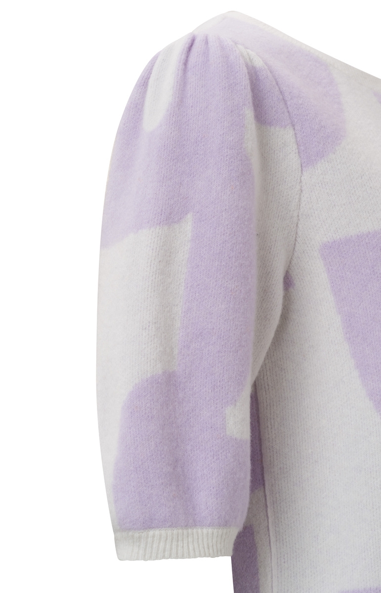YAYA PRINT JACQUARD TRUI