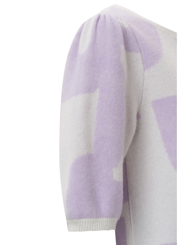 YAYA PRINT JACQUARD TRUI