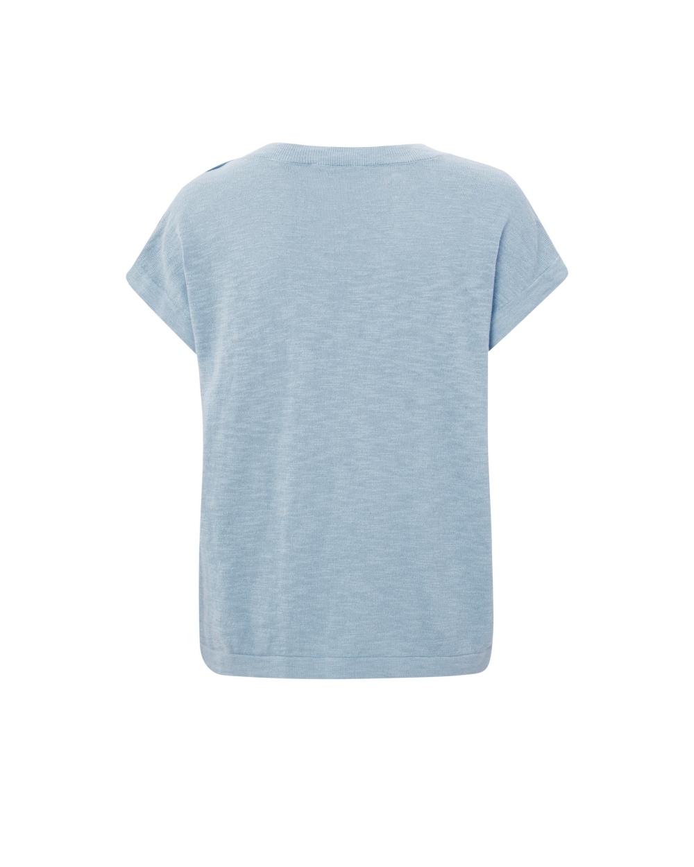 SWEATER WITH BUTTON DETAIL BLAUW 
