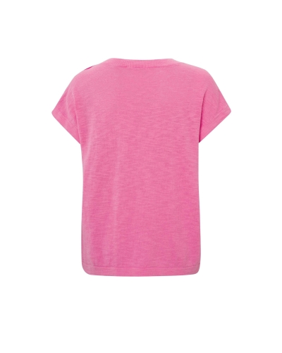 SWEATER WITH BUTTON DETAIL ROZE 