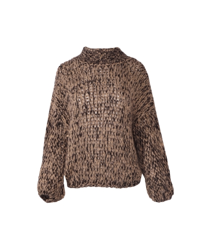 Gossip TRUI GEMELEERD SUUS ZWART BEIGE
