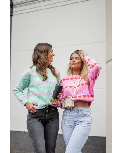 Gossip TRUI AMORE MINT/ROZE