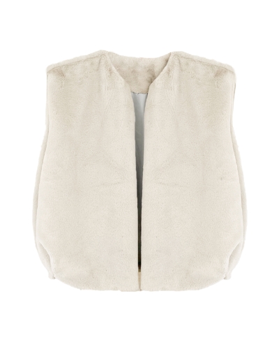 Gossip FLUFFY GILET OFF WHITE