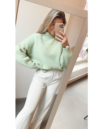 GOSSIP TRUI CLAIRE MINT GROEN 