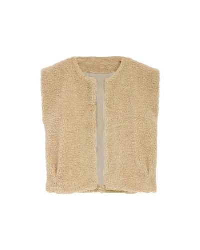 Gossip LUUS TEDDY GILET BEIGE