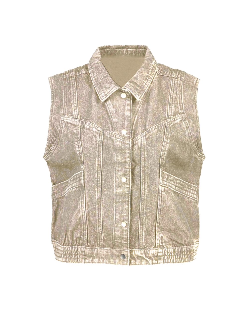 JEANS GILET RUBY BEIGE 