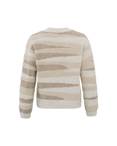 TRUI MET PATROON BEIGE